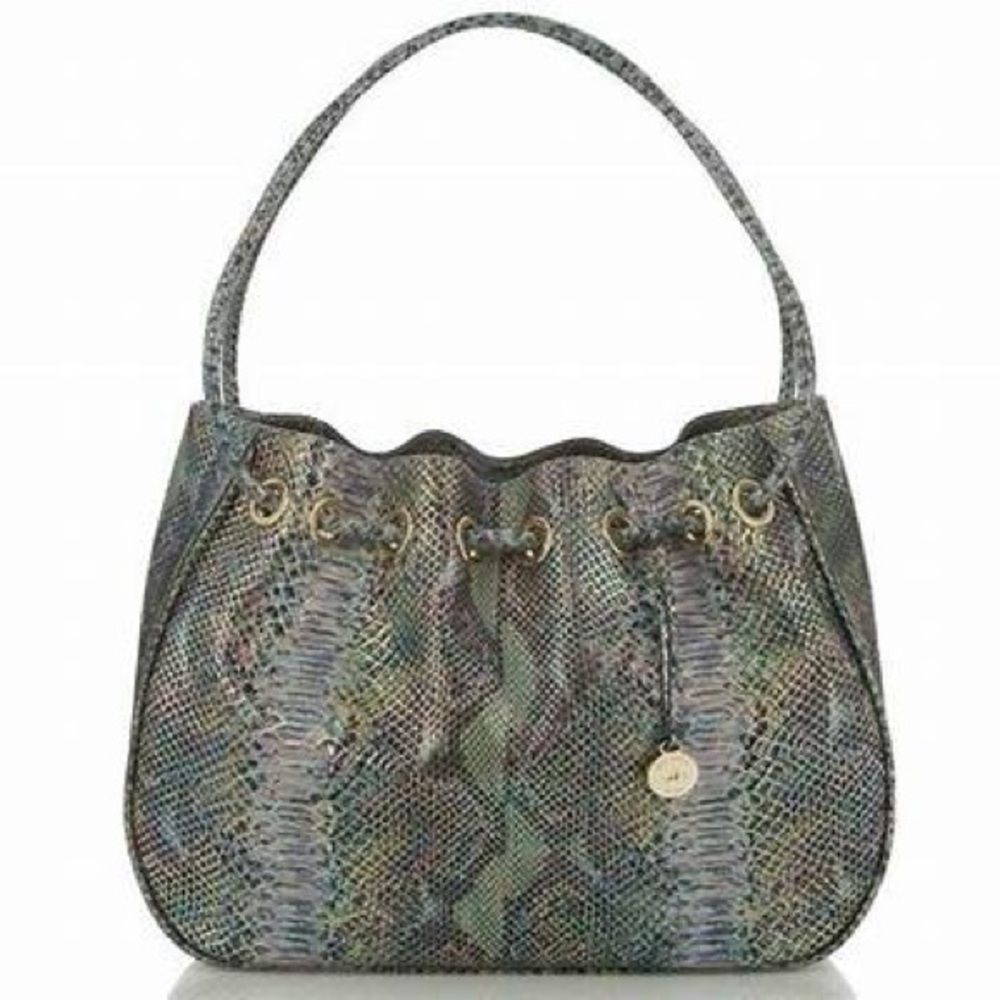 Brahmin Amy Shoulder bag in Moonstone Seville